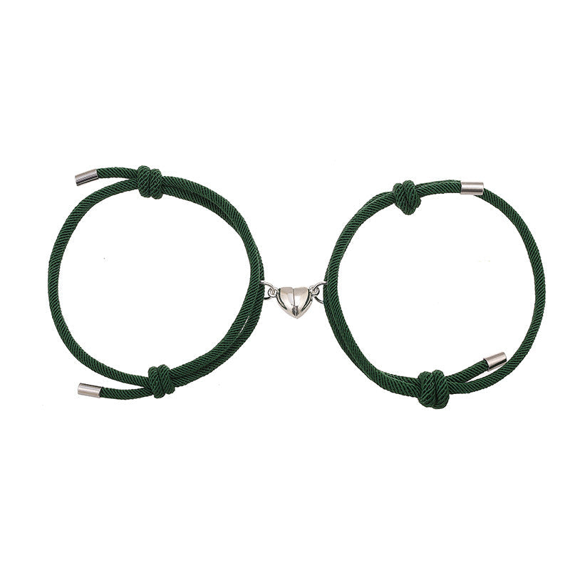 Magnetische rote Paararmbänder | Schutz &amp; Stärke