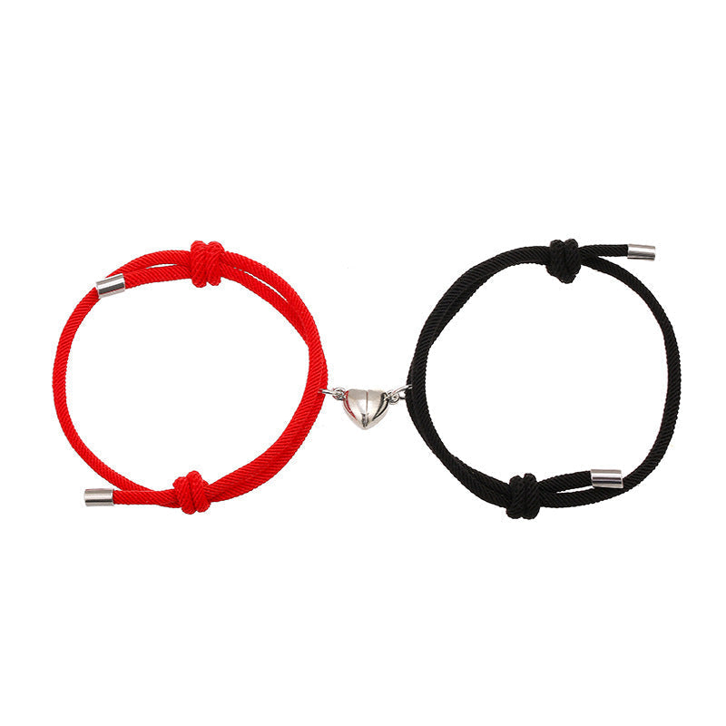 Magnetische rote Paararmbänder | Schutz &amp; Stärke