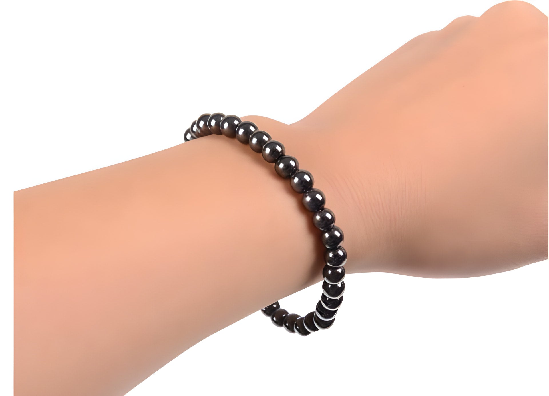 Magnetisches Hämatit-Perlenarmband für das Gleichgewicht