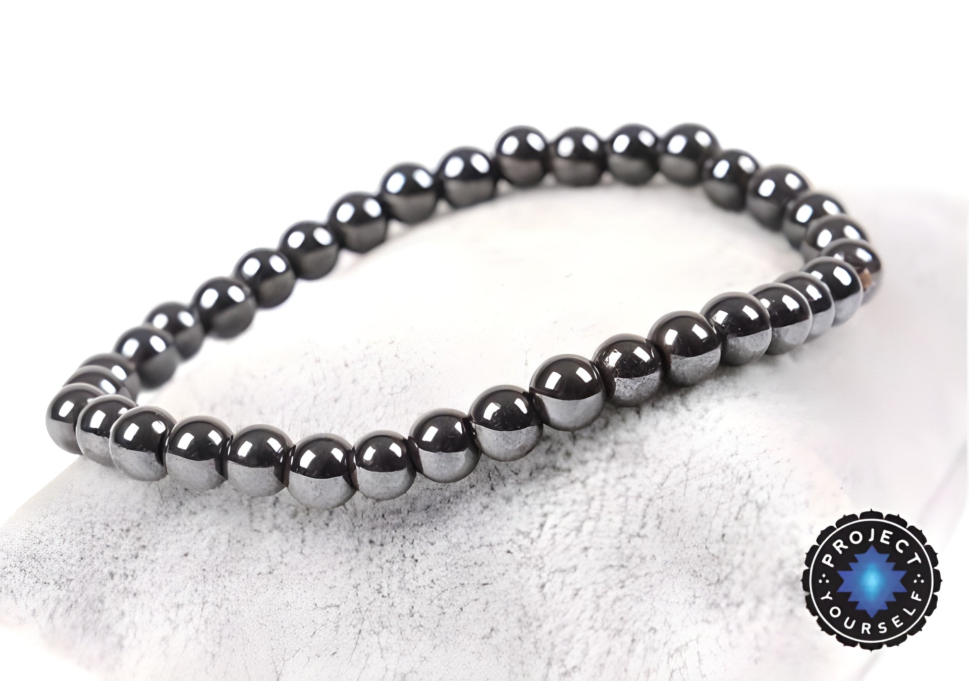 Magnetisches Hämatit-Perlenarmband für das Gleichgewicht