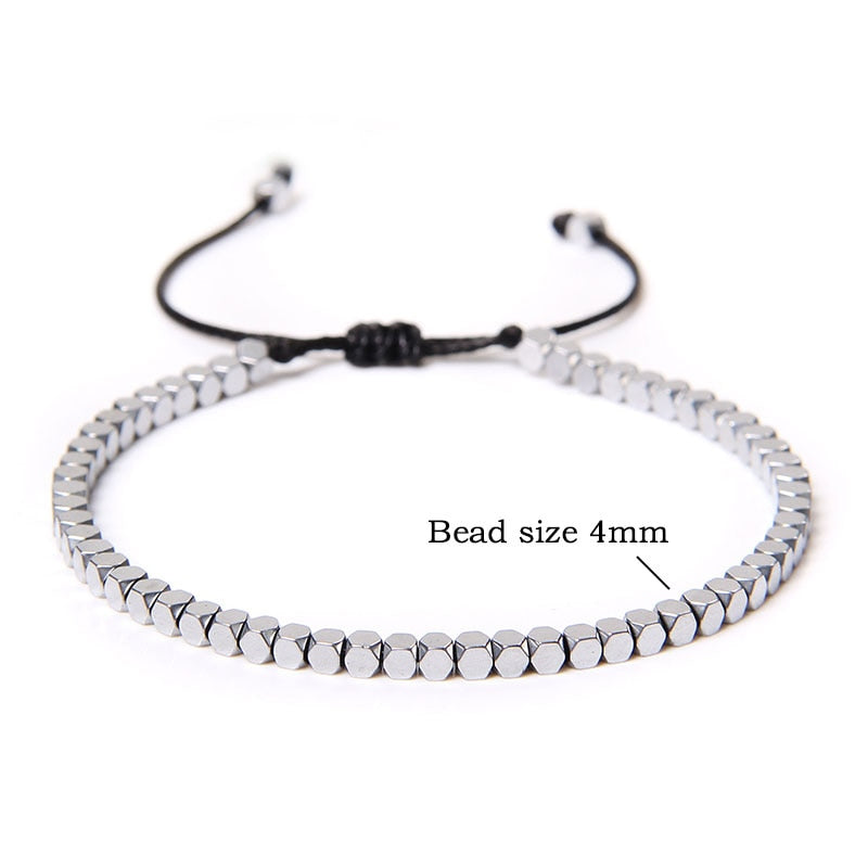 Magnetisches Hämatitarmband zur Erdung und zum Schutz