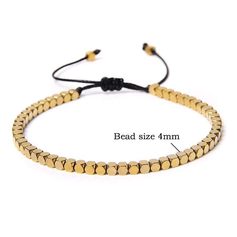 Magnetisches Hämatitarmband zur Erdung und zum Schutz