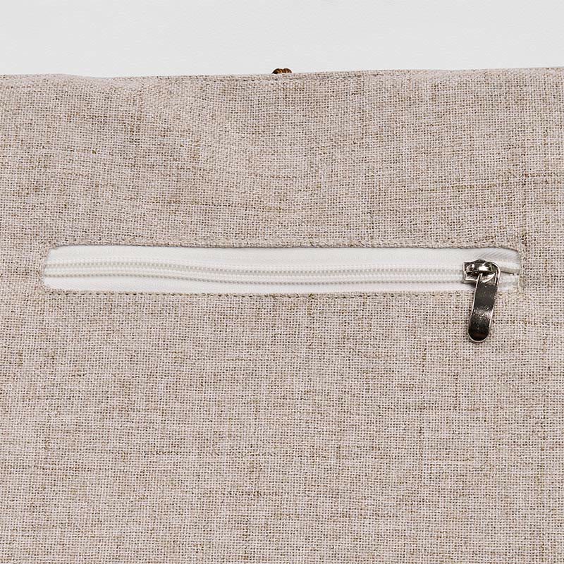 Yogatasche aus Canvas und Polyester mit Magnolienstickerei | Langlebig und stilvoll