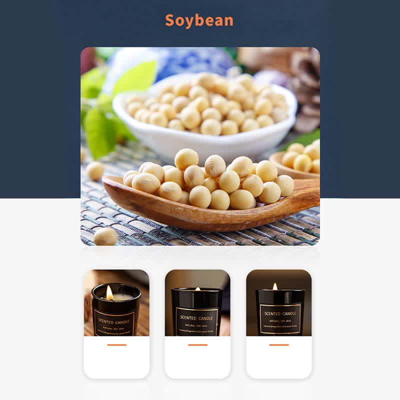 Meditationsduftkerze aus Sojawachs, Blaue Glockenbirne, Freesie