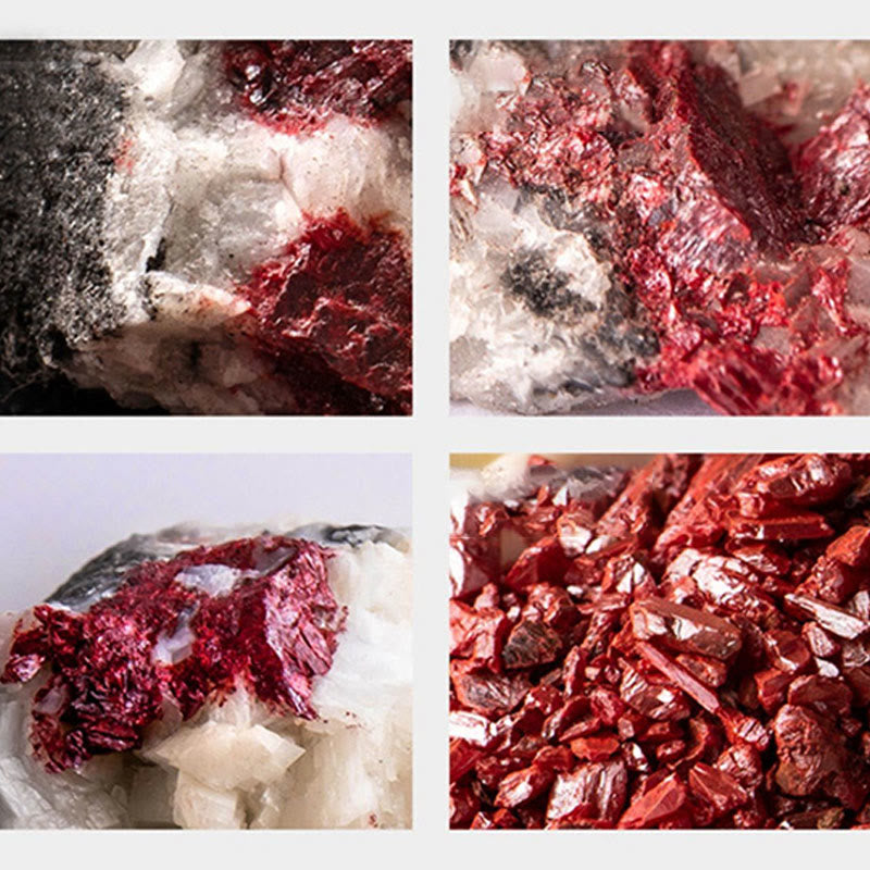 Herren Zinnober Armband 12mm Perlen | Sterling Silber Calm