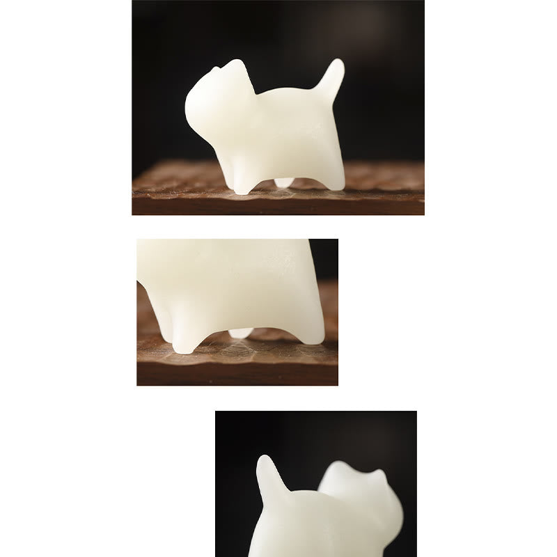 Mini-Glowstone-Katzendekoration – leuchtendes, glückliches Zen-Dekor