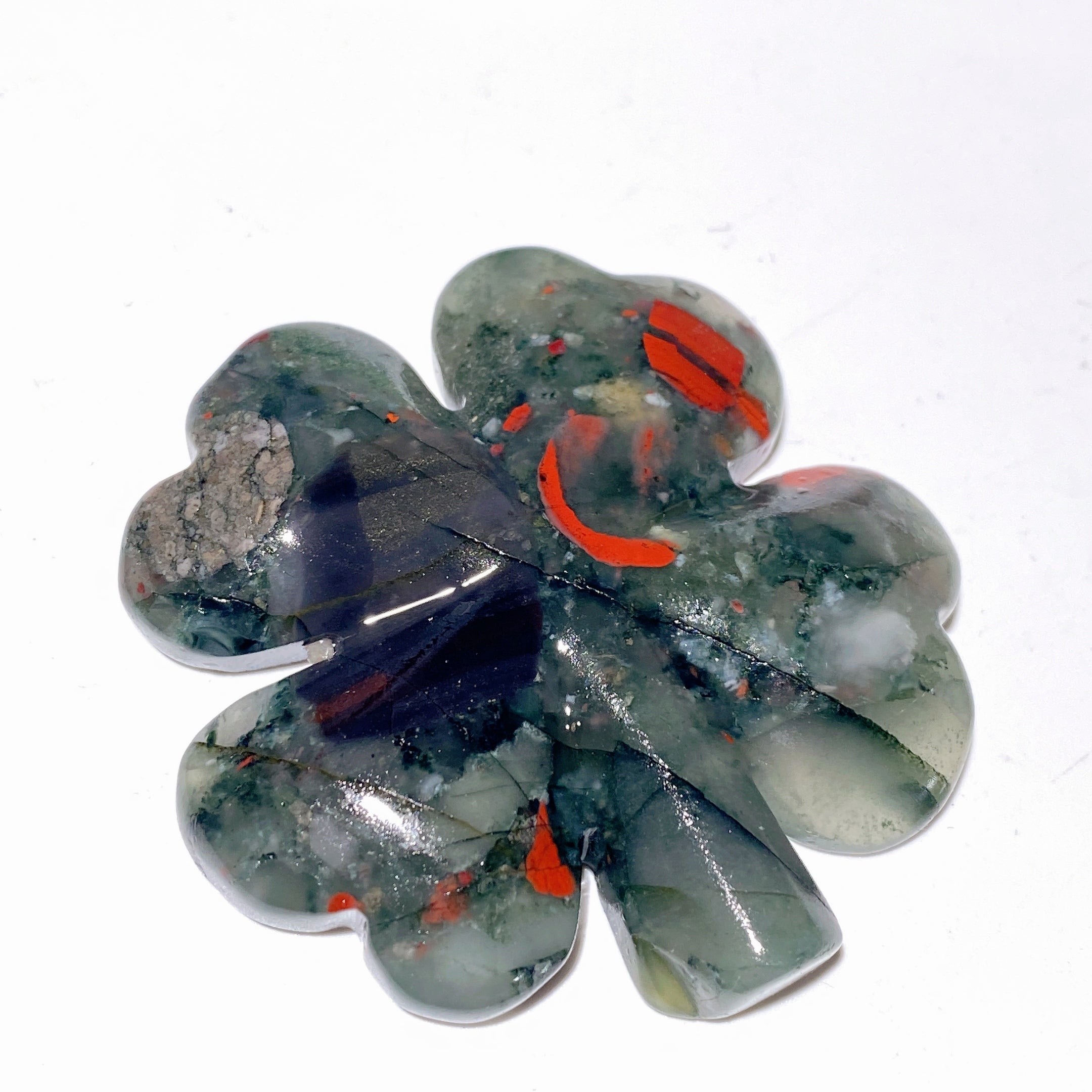 Vierblättriges Kleeblatt aus gemischten Kristallen, 4,6–5,6 cm, zur Heilung
