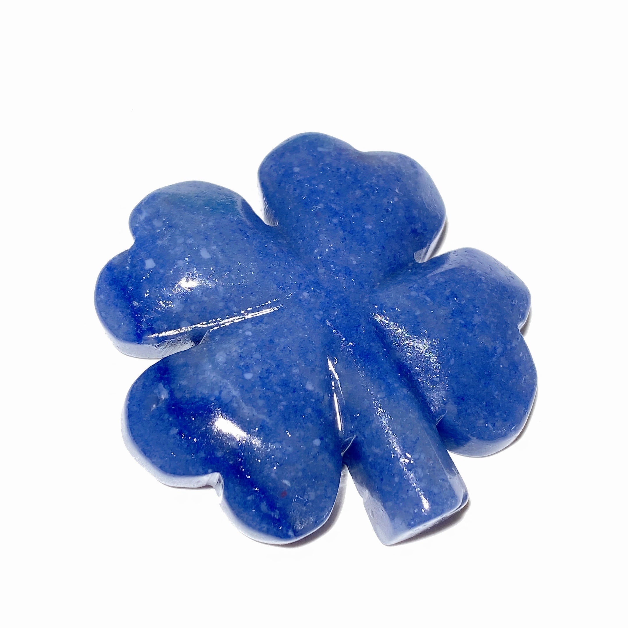 Vierblättriges Kleeblatt aus gemischten Kristallen, 4,6–5,6 cm, zur Heilung