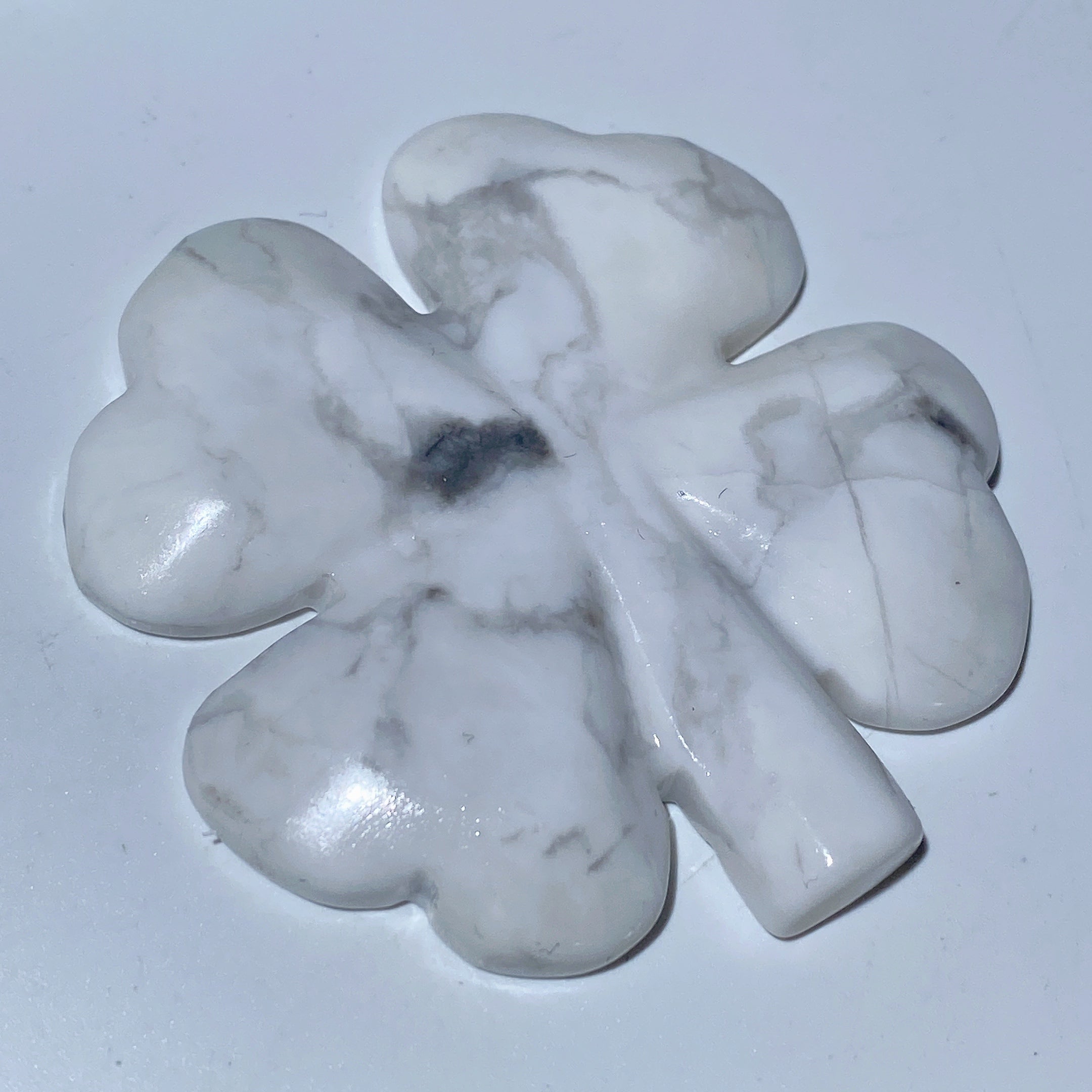 Vierblättriges Kleeblatt aus gemischten Kristallen, 4,6–5,6 cm, zur Heilung