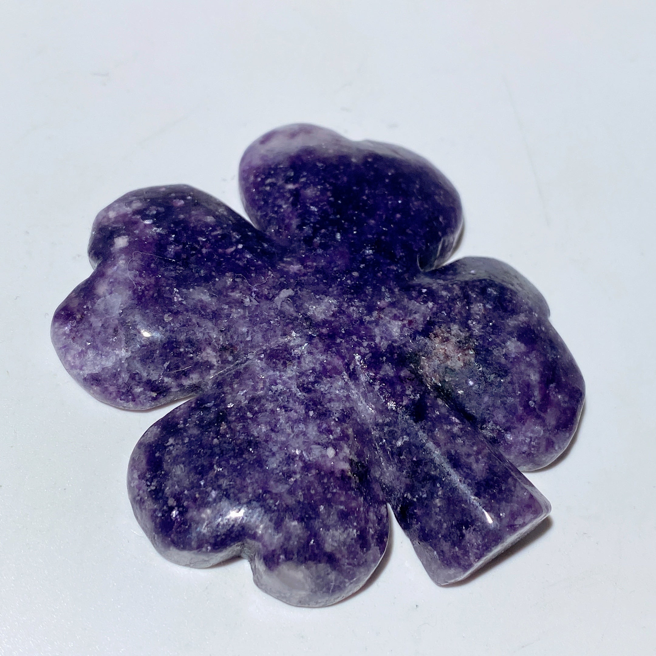 Vierblättriges Kleeblatt aus gemischten Kristallen, 4,6–5,6 cm, zur Heilung