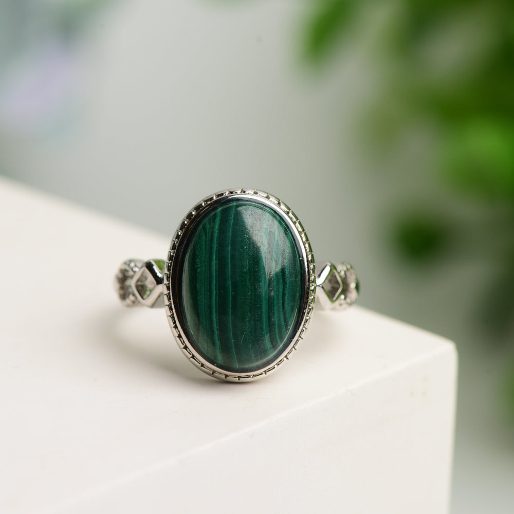 Heilringe aus gemischten Kristallen für spirituellen Schutz