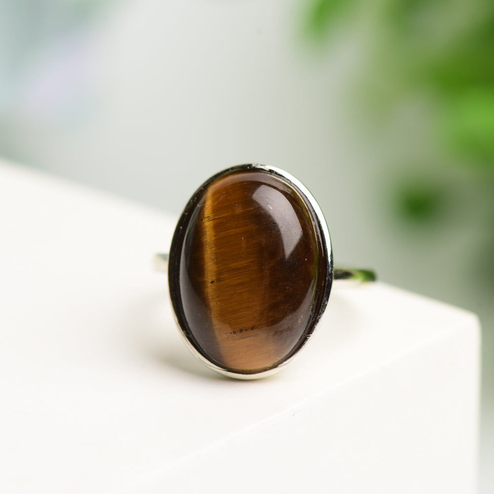 Heilringe aus gemischten Kristallen für spirituellen Schutz