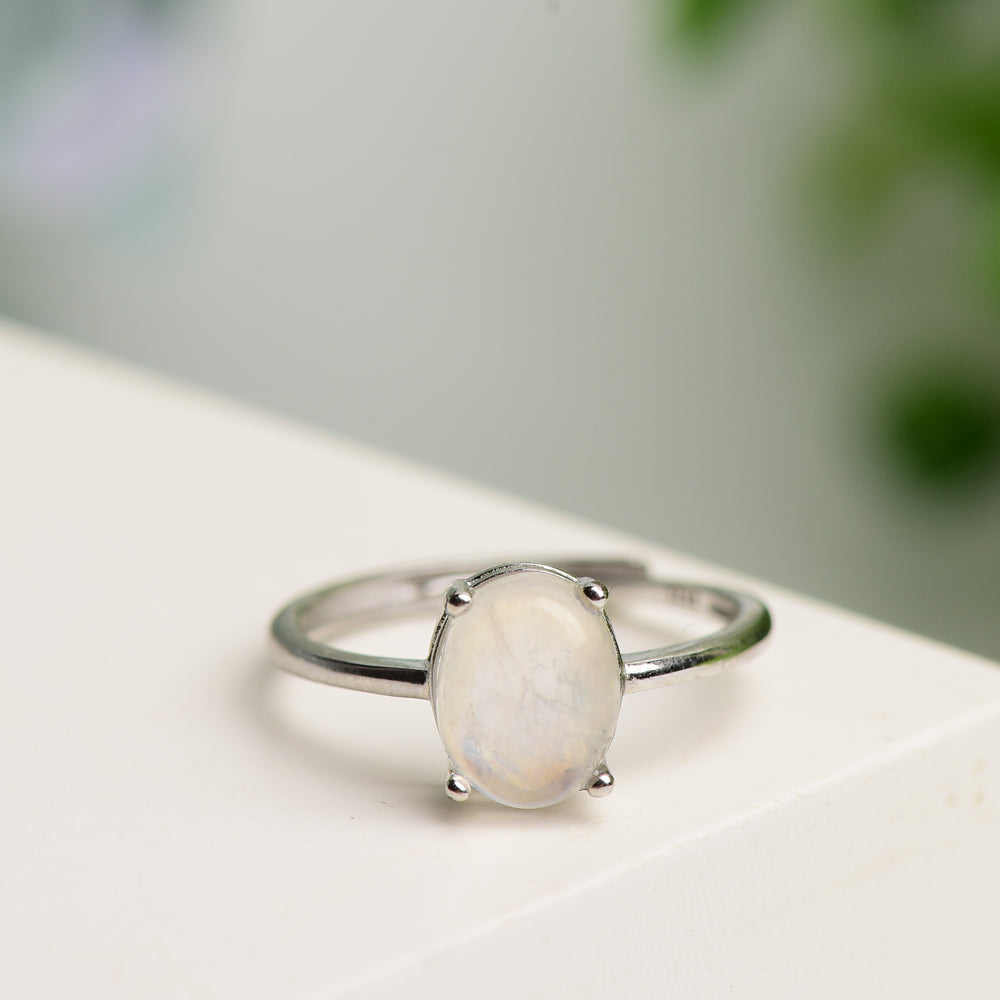 Heilringe aus gemischten Kristallen für spirituellen Schutz