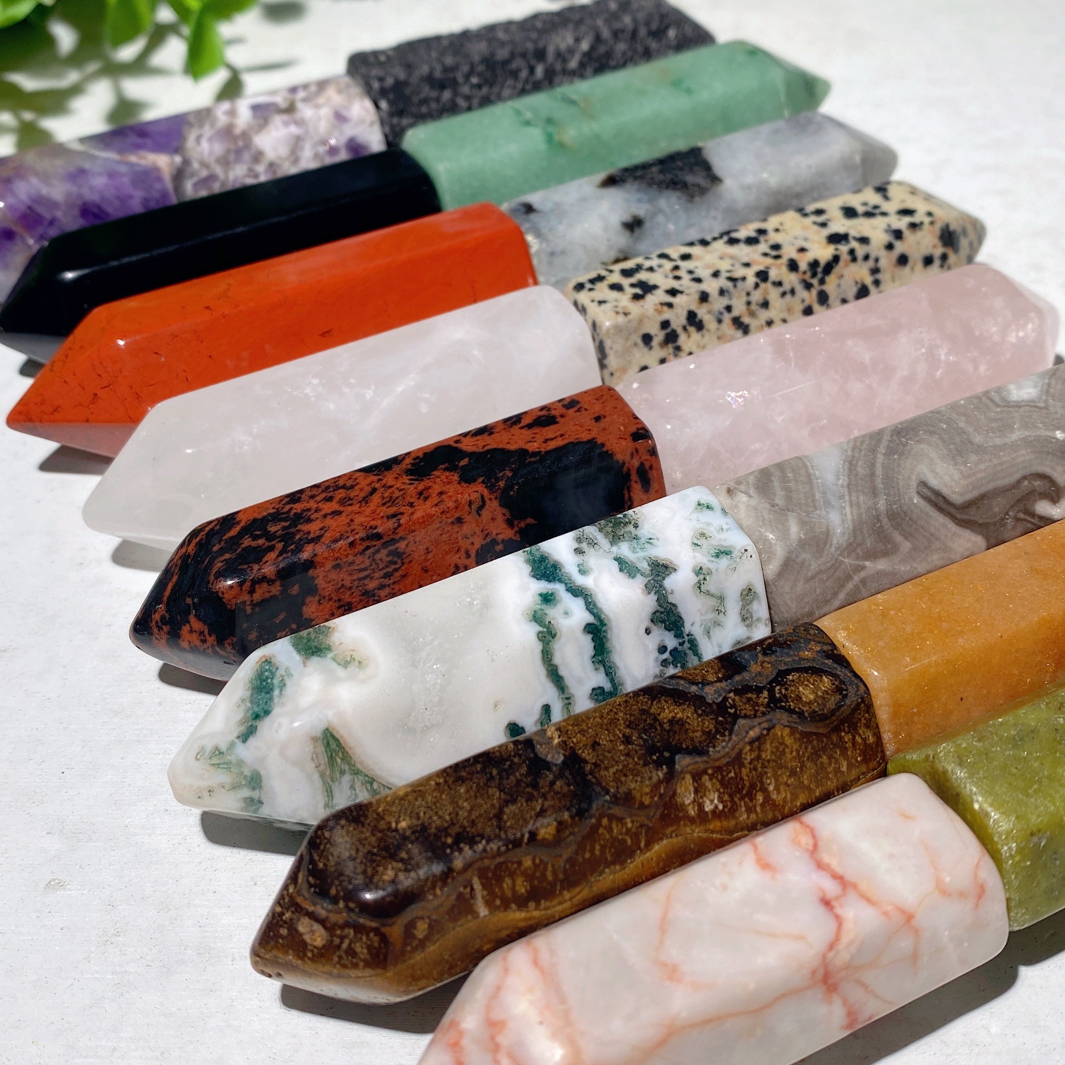 Mixed Crystal Points Bag 2.1-2.5 Inches Healing Crystals