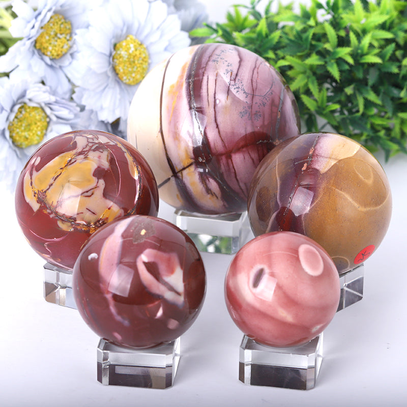 Mookite Crystal Healing Sphere 2.5-4 inch Polished Orb