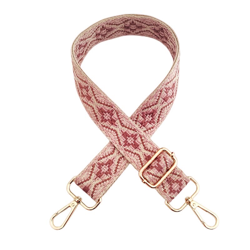 Mehrfarbig bestickter verstellbarer Taschengurt für spirituelle Accessoires