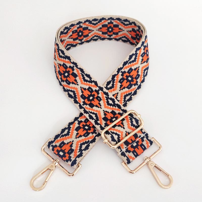 Mehrfarbig bestickter verstellbarer Taschengurt für spirituelle Accessoires