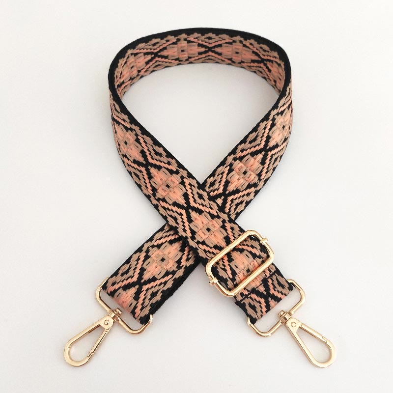 Mehrfarbig bestickter verstellbarer Taschengurt für spirituelle Accessoires