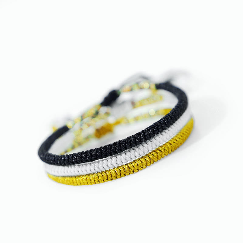 Mehrfarbiges spirituelles King Kong-Knotenarmband zum Schutz