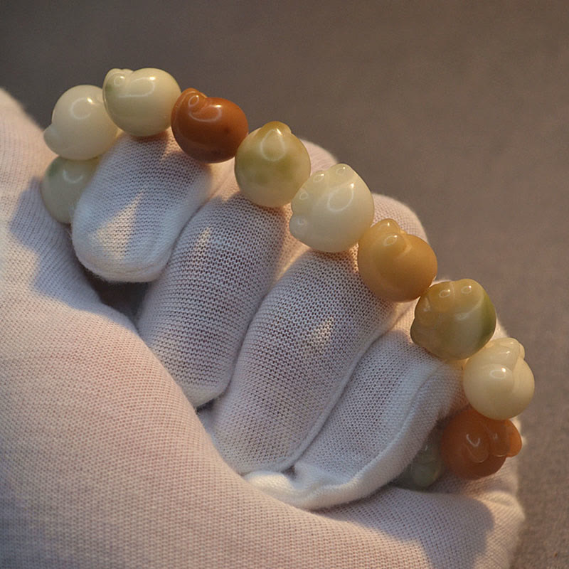 Mehrschichtiges spirituelles Bodhi-Samen-Armband für ruhige Harmonie