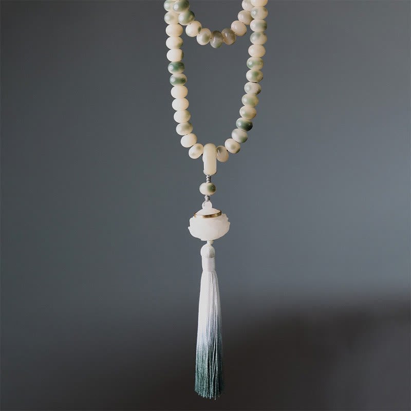 Natürliches 108 Bodhi Seed Mala Armband für Weisheit und Meditation