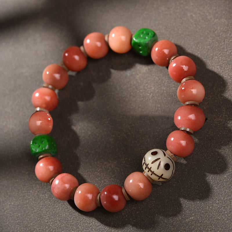 Natürliches Kamelknochen-Armband für spirituellen Schutz, 15–16 cm