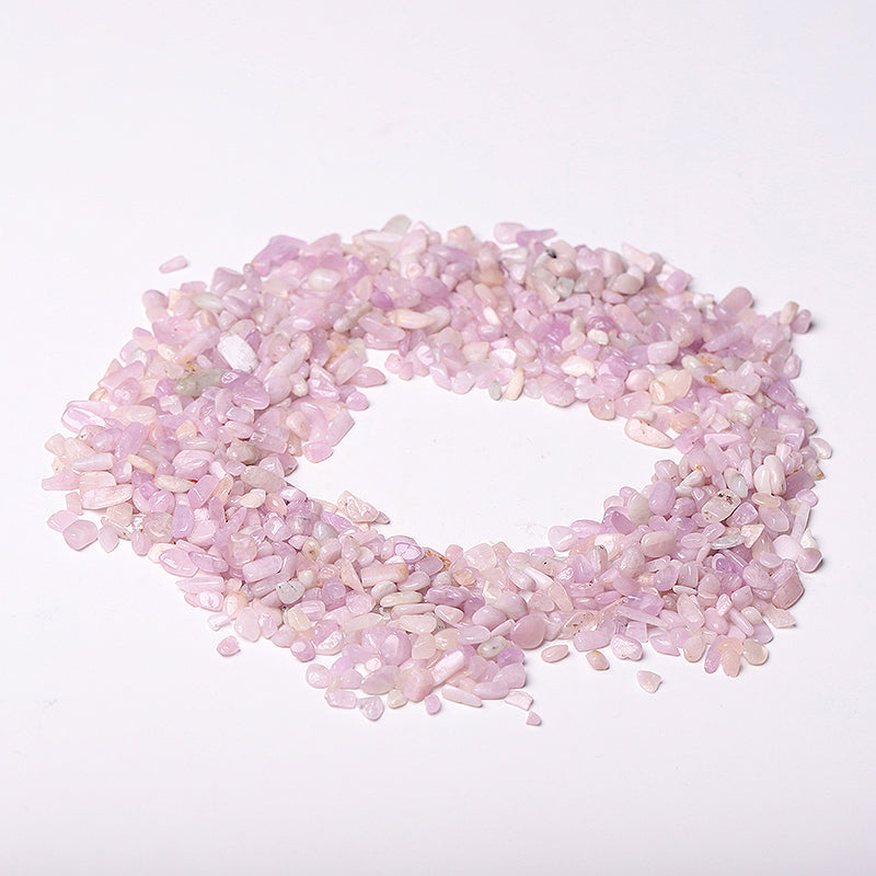Natural Kunzite Crystal Chips 5-9mm for Decoration