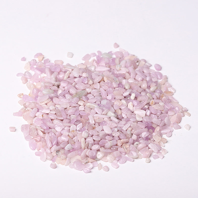 Natural Kunzite Crystal Chips 5-9mm for Decoration