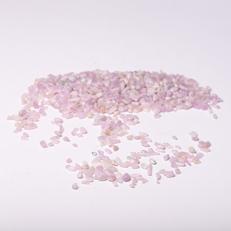 Natural Kunzite Crystal Chips 5-9mm for Decoration