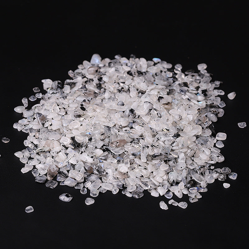 Natural Moonstone Chips 5-9mm | Raw Crystal Decoration