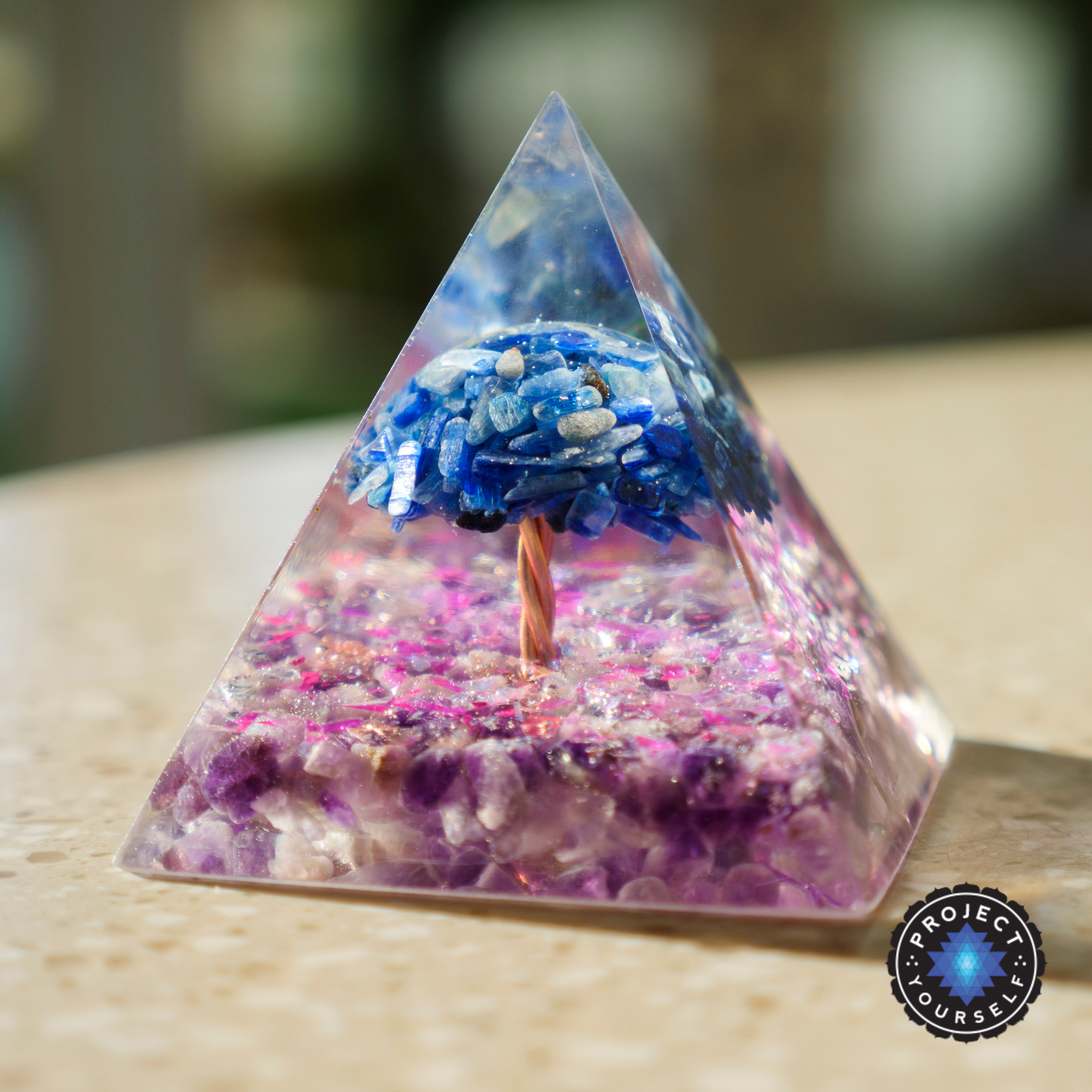 Nährende Orgonpyramide „Baum des Lebens“
