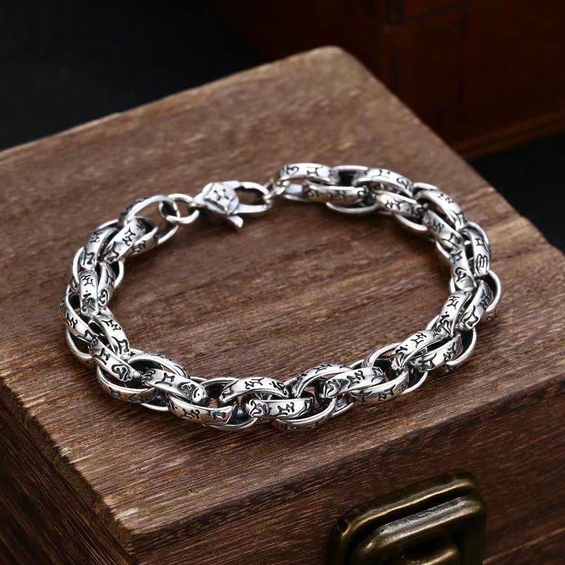 Om Mani Padme Hum Kreativitätsarmband | Kupfer im tibetischen Stil