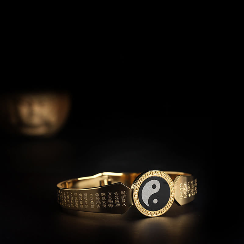 Om Mani Padme Hum Titanstahl Harmonie Armband | 60mm