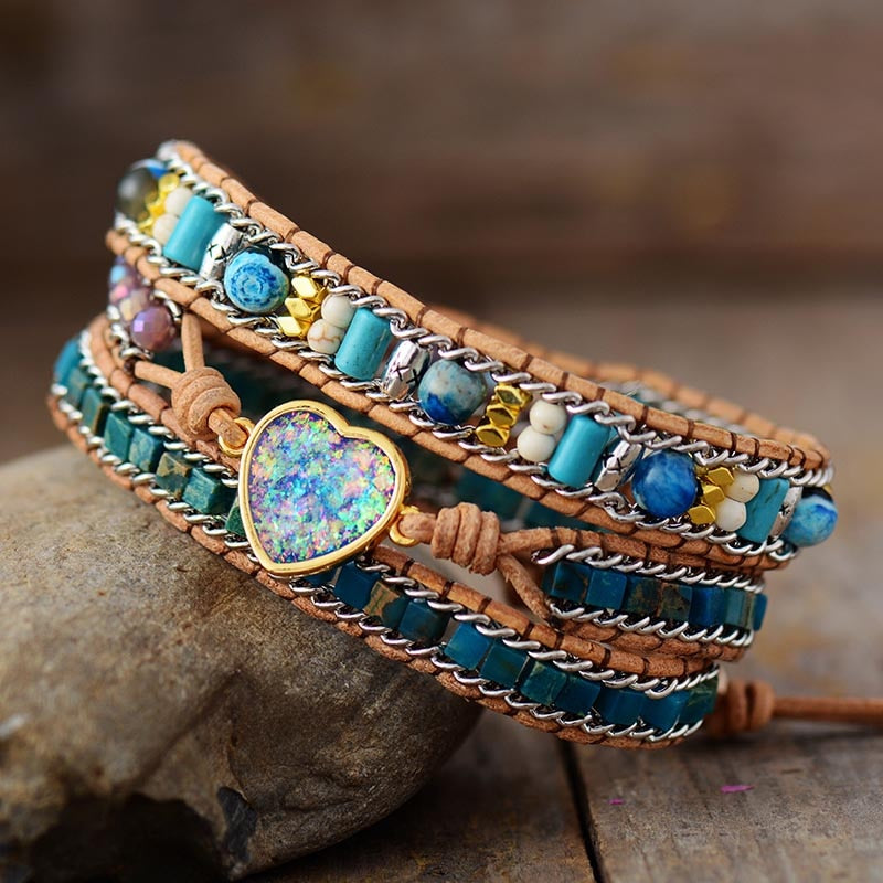 Opal-Jaspis-Armband: Fördern Sie Kreativität und Liebe