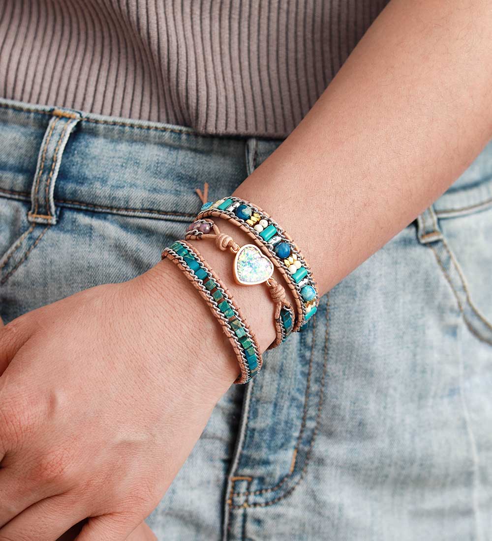 Opal-Jaspis-Armband: Fördern Sie Kreativität und Liebe