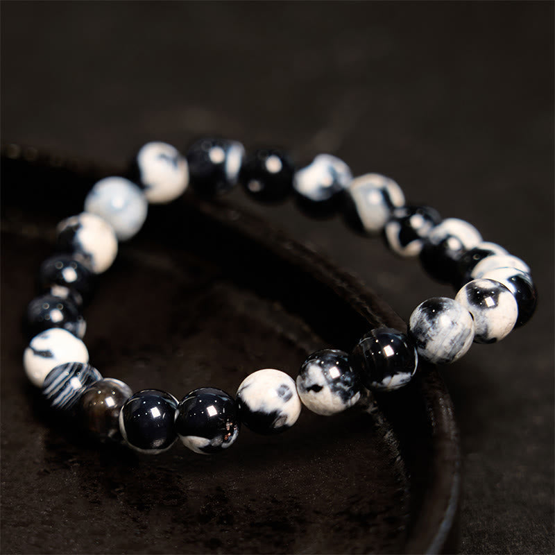 Orca-Achat-Armband zur Linderung von Angstzuständen