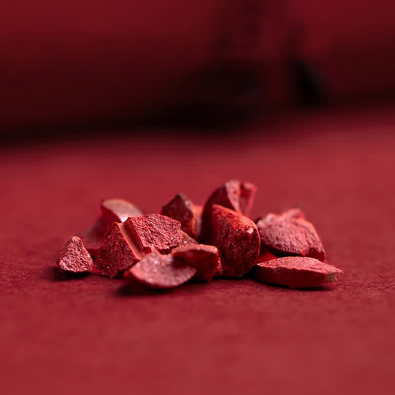 Peace Buckle Zinnober Halskette | Ruhesegen Anhänger