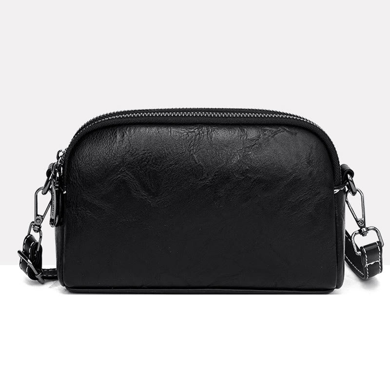 Peony Su Stickerei Umhängetasche 15cm Schultertasche