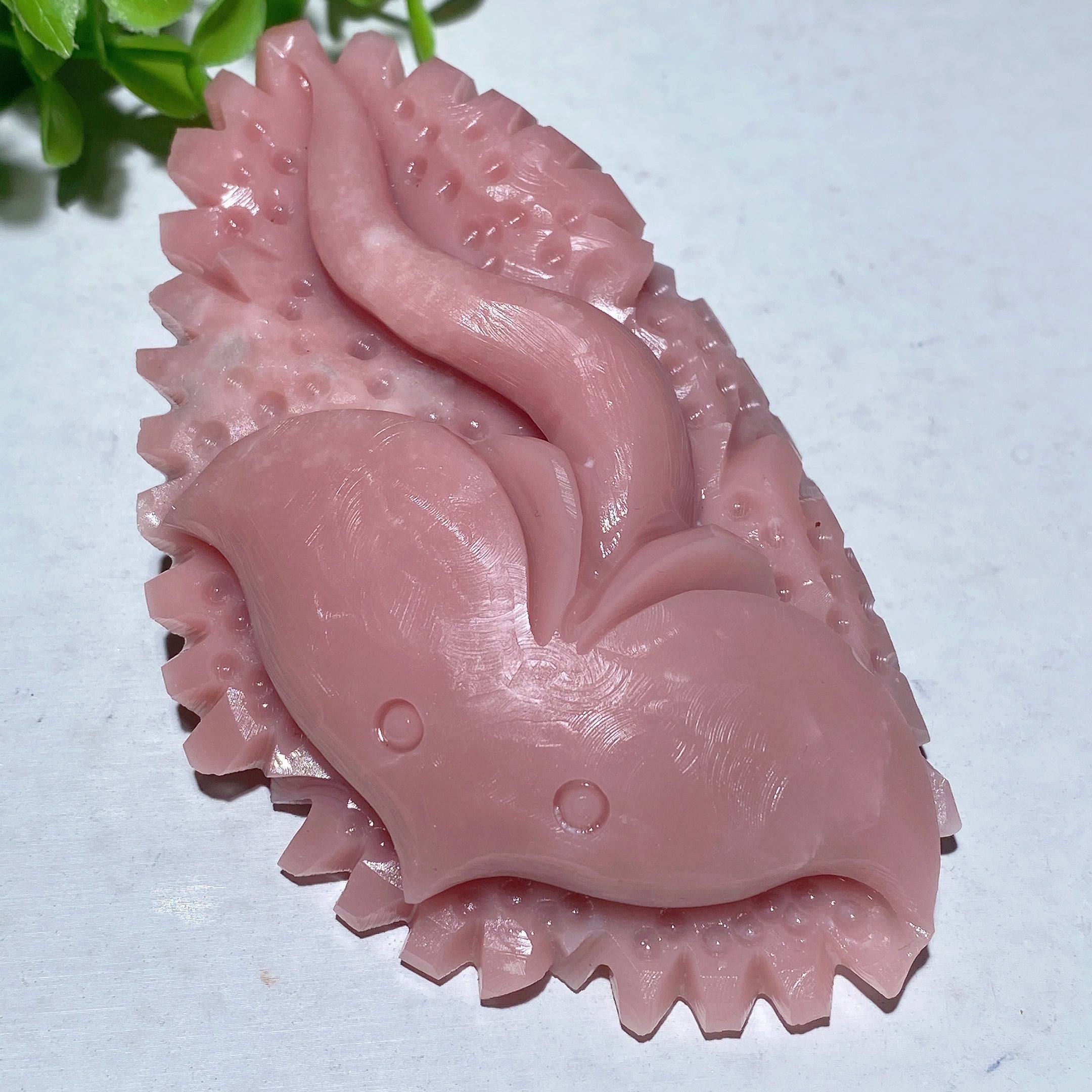 Pink Opal Crystal Carvings 3.0-4.1 inch Healing Stones