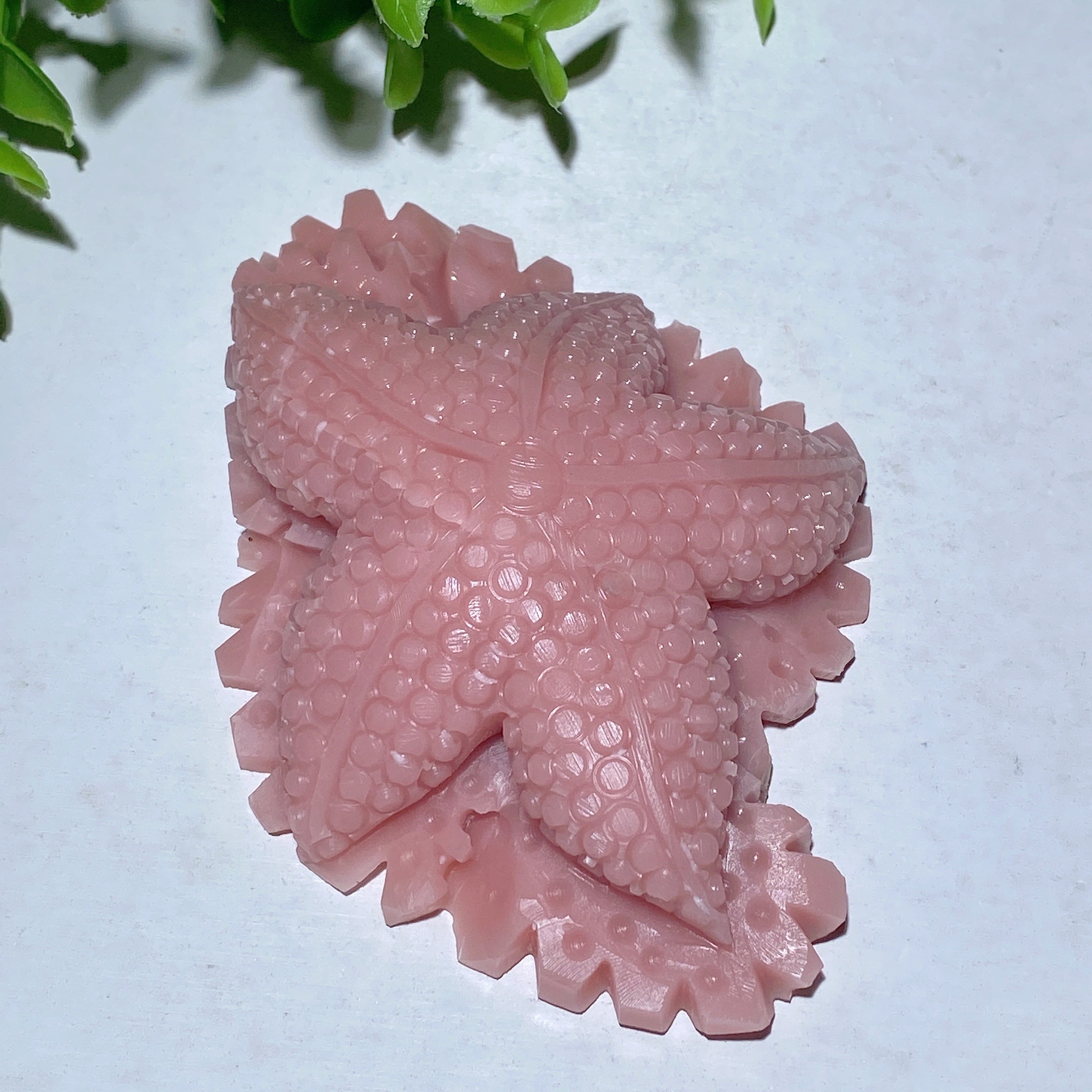 Pink Opal Crystal Carvings 3.0-4.1 inch Healing Stones