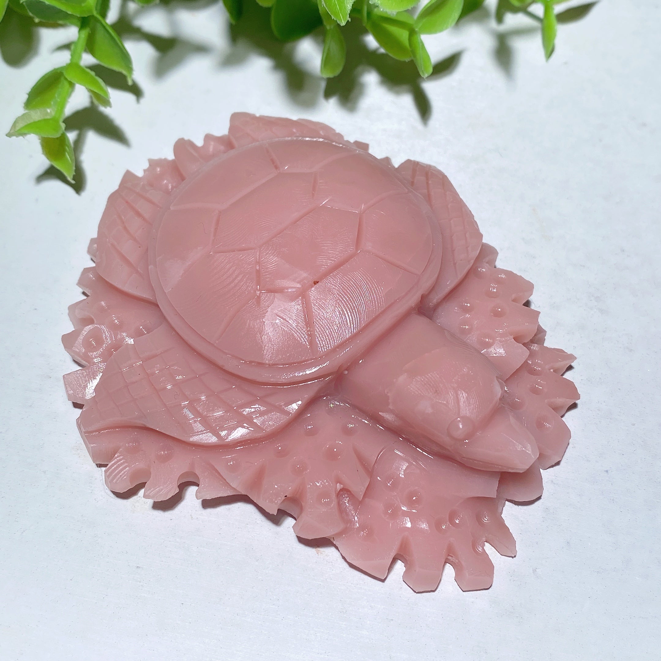 Pink Opal Crystal Carvings 3.0-4.1 inch Healing Stones