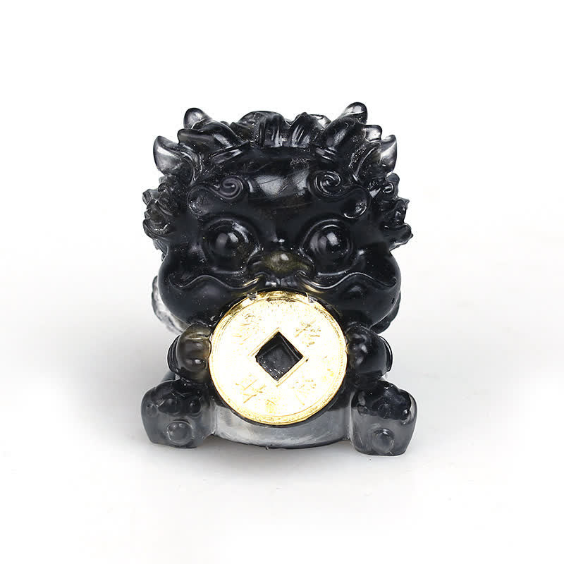 Pixiu Feng Shui Kristalldekor | Reichtums- und Schutzzauber