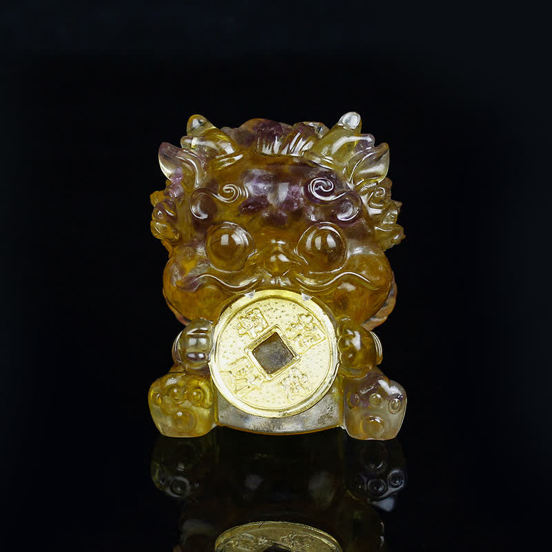 Pixiu Feng Shui Kristalldekor | Reichtums- und Schutzzauber