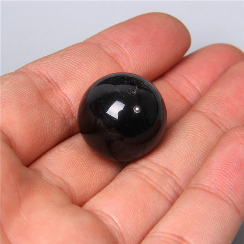 Obsidian Crystal Ball for Clarity and Protection