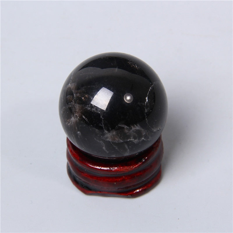 Obsidian Crystal Ball for Clarity and Protection