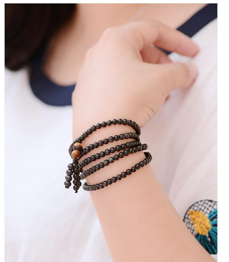 Regenbogen-Obsidian-Heilarmband mit Freude