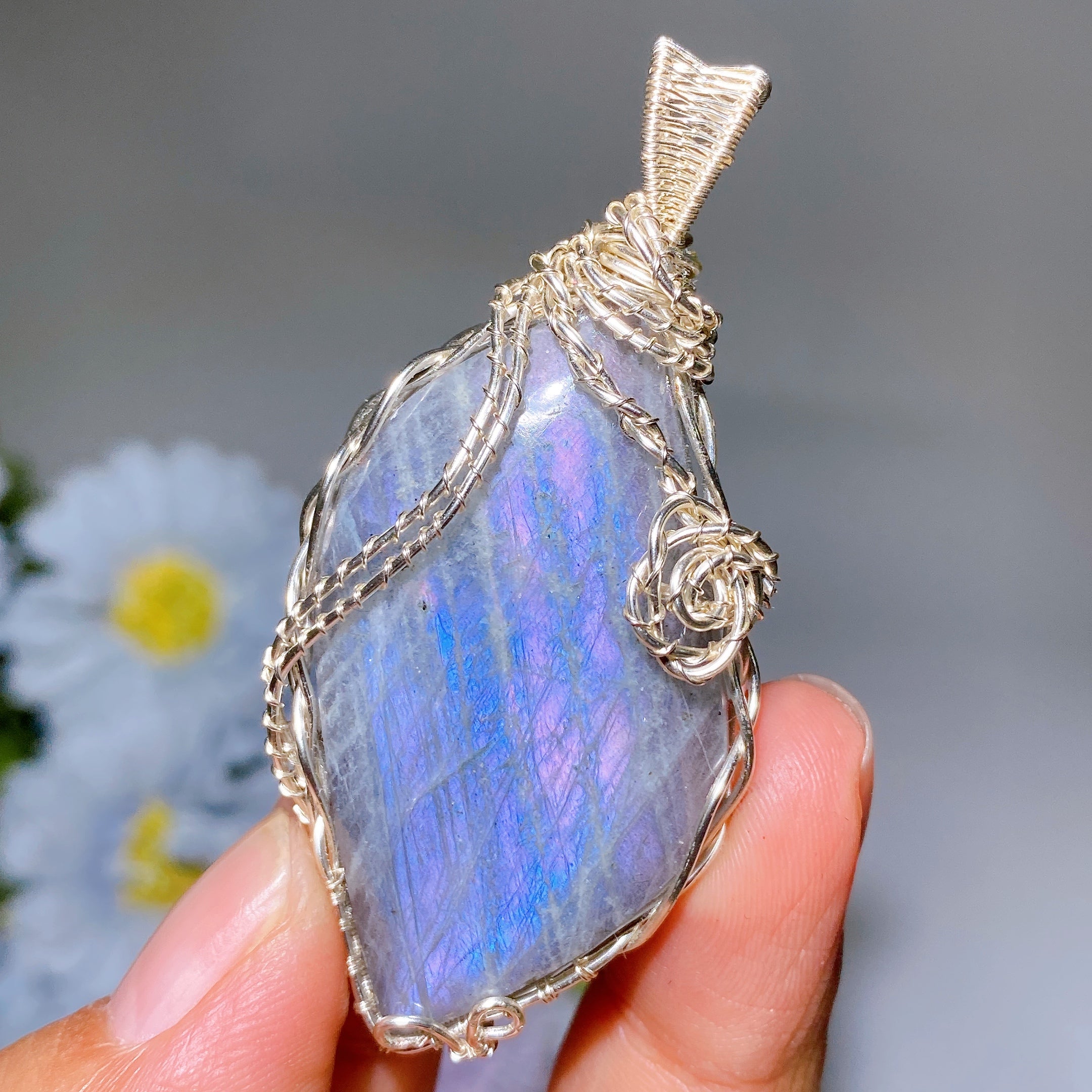 Raw Crystal Pendant 1.2-2.0 Inch Healing Necklace