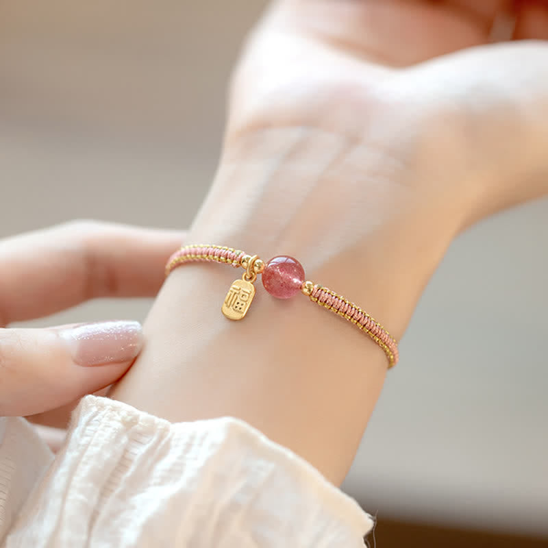 Rotes Achat-Jade-Lotus-Vertrauensarmband