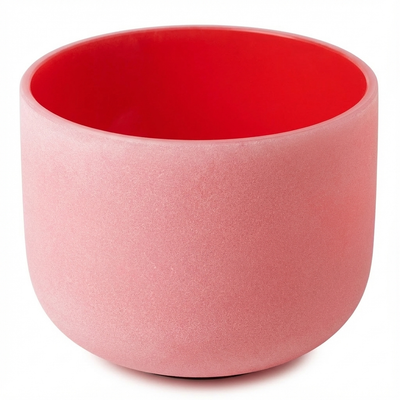 Rote C-Note Wurzelchakra Kristallklangschale