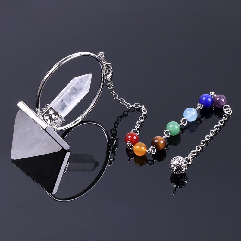 Chakra Healing Crystal Pendulum for Energy Balance